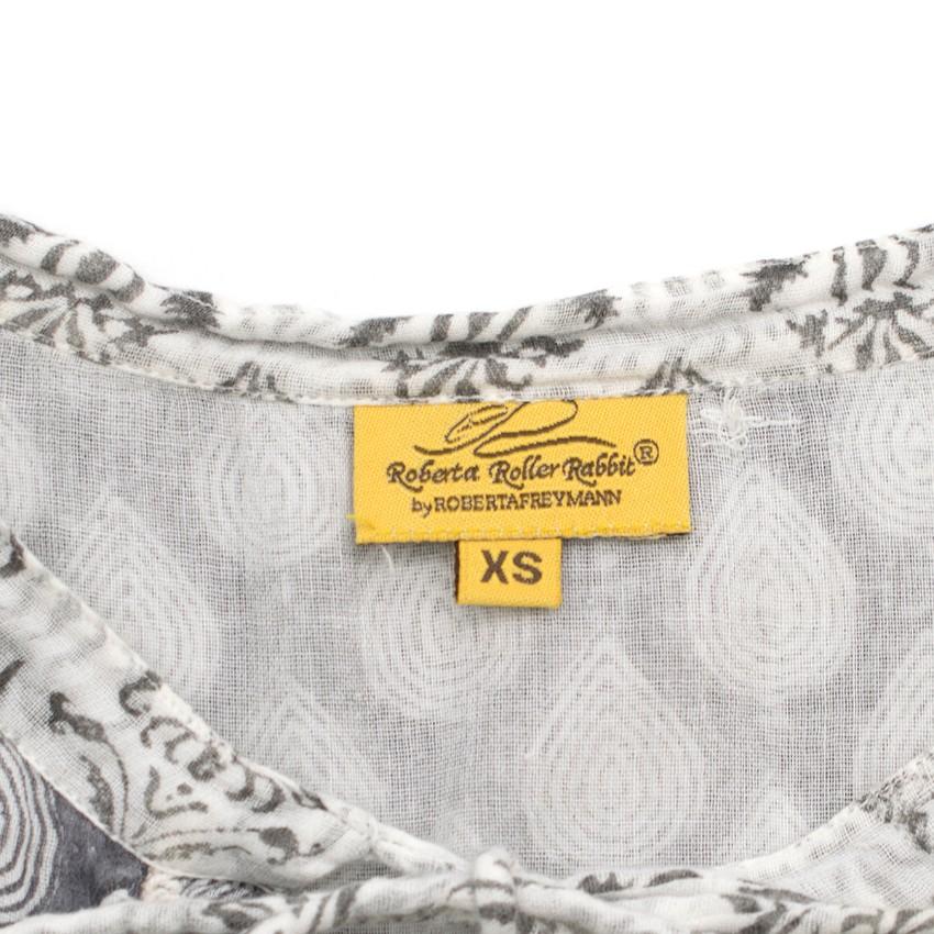 Roberta Roller Rabbit ornate-print cotton tunic