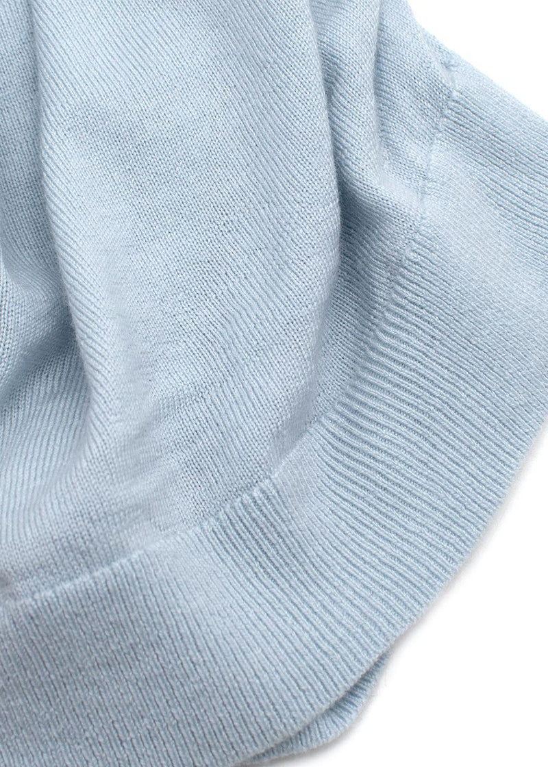 Tove Soft Blue Wool 'Vita' Sleeveless Knit