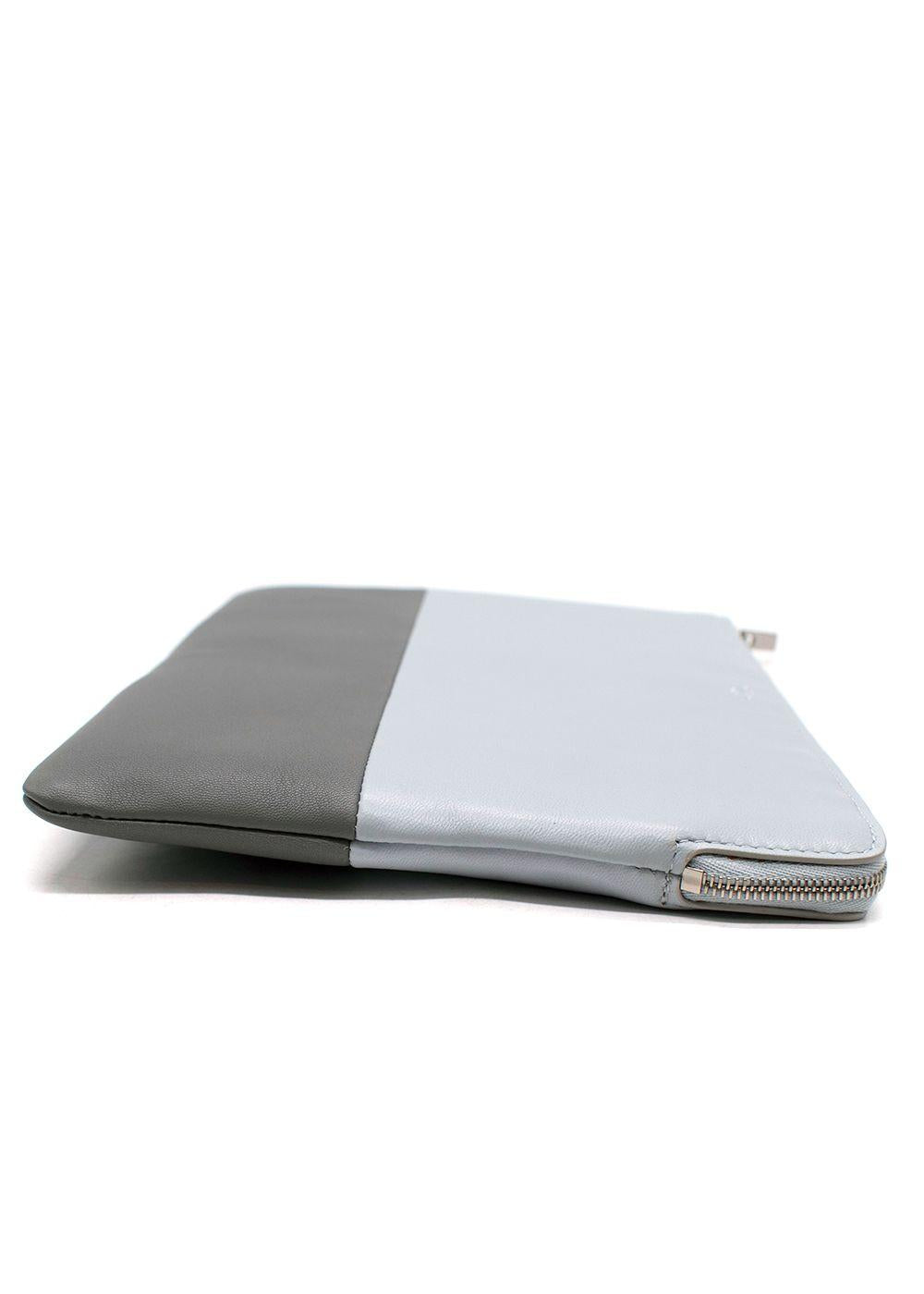 Celine Bi-Colour Blue Pochette
