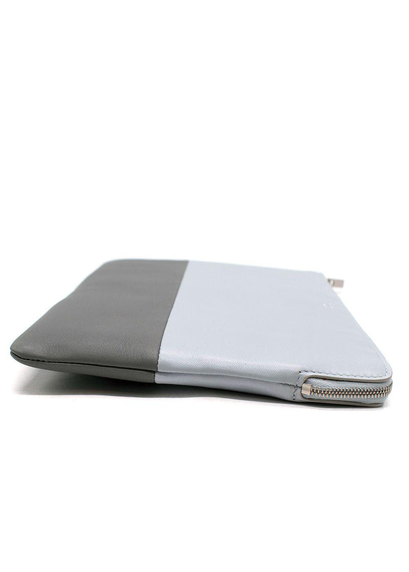 Celine Bi-Colour Blue Pochette