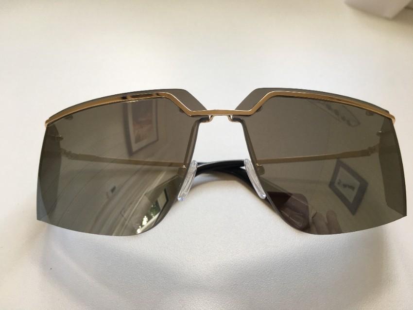 Furla De Rigo Rimless Shield Sunglasses