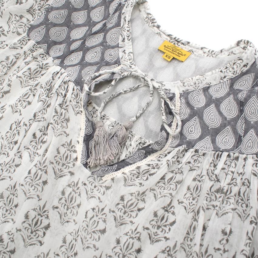 Roberta Roller Rabbit ornate-print cotton tunic