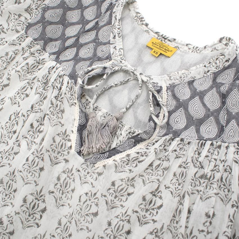 Roberta Roller Rabbit ornate-print cotton tunic