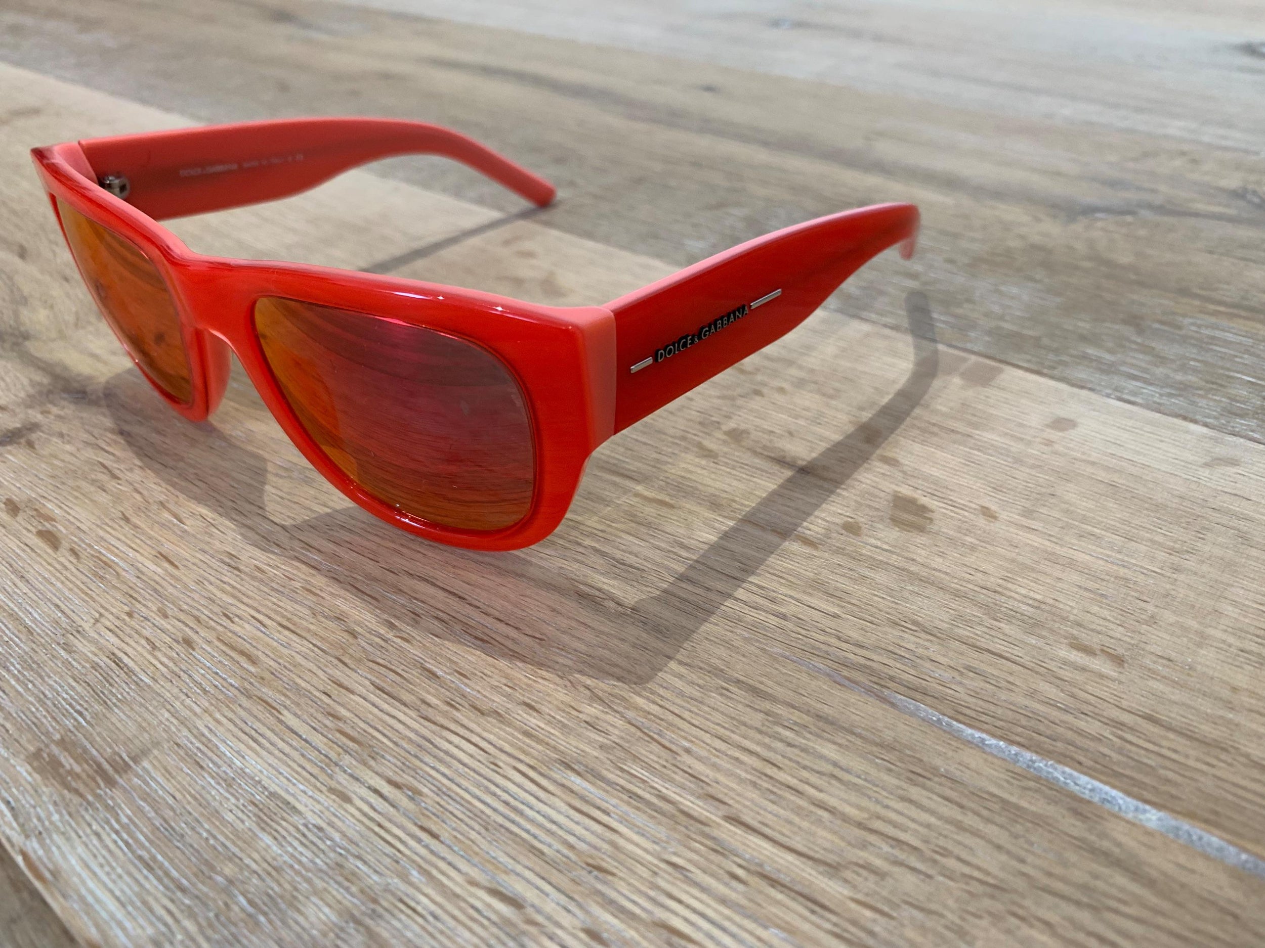 Dolce & Gabbana Red Sunglasses