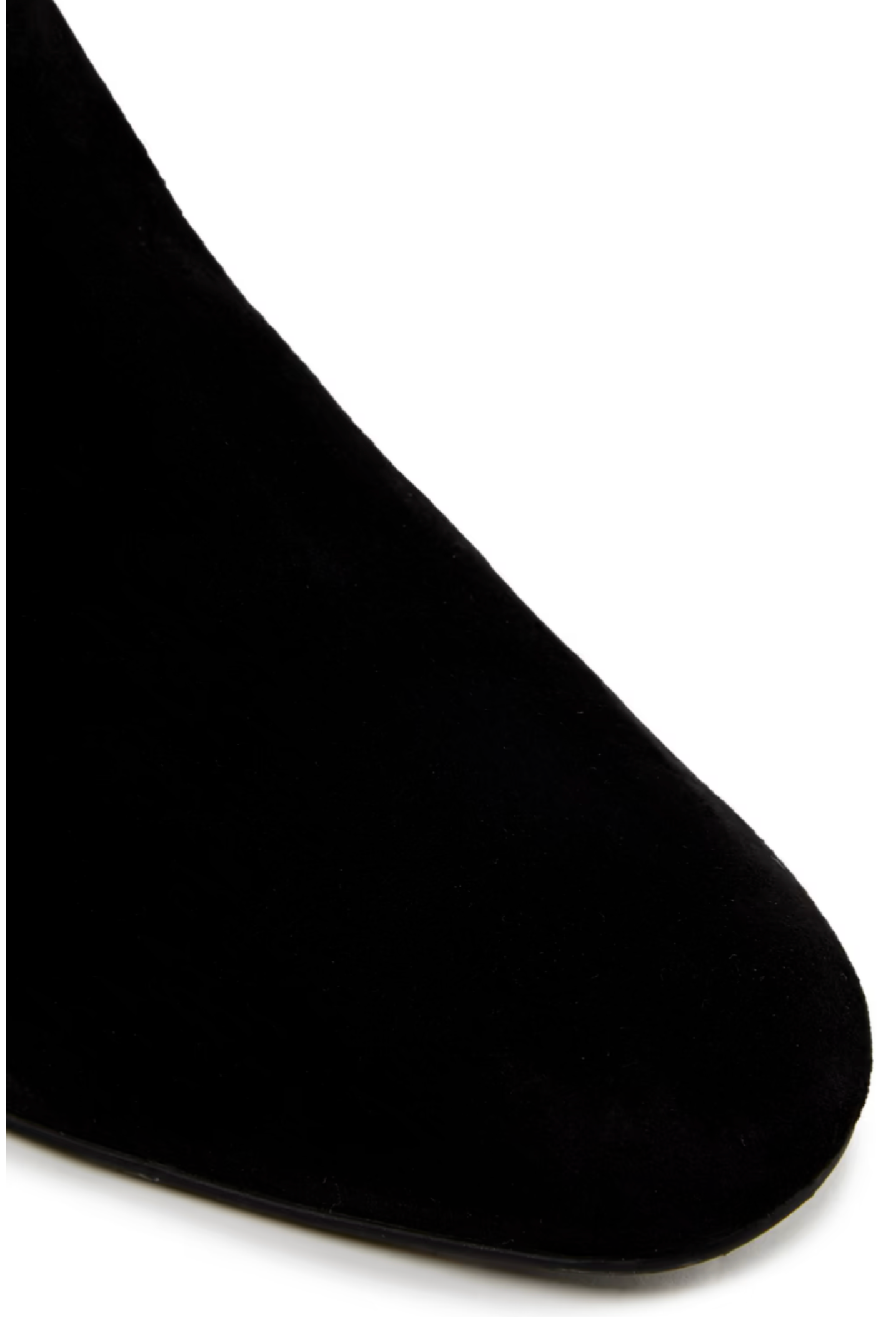 Black Suede OTK Boots