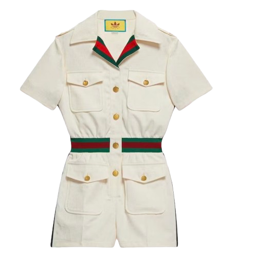 Gucci x Adidas Cream Romper