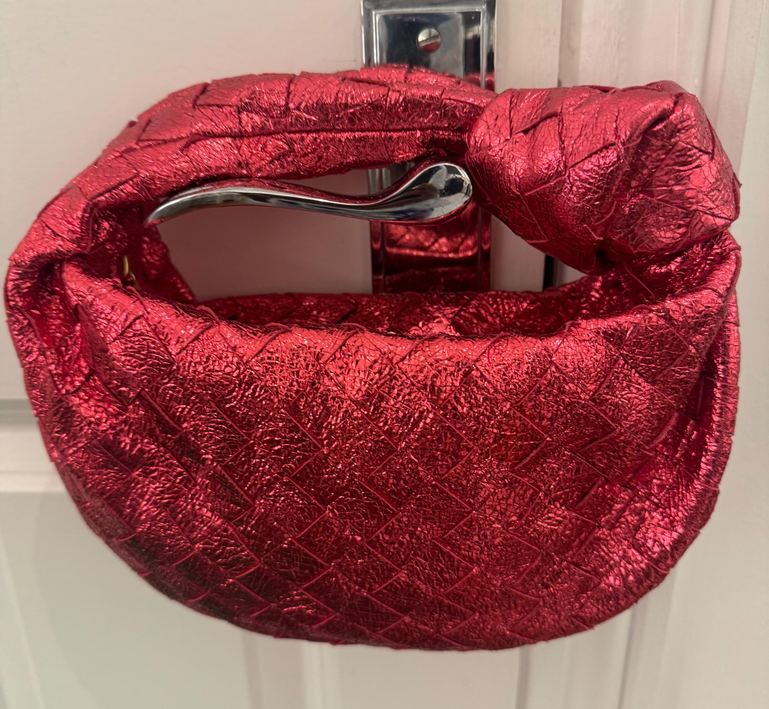 Bottega Veneta Metallic Mini Jodie Bag