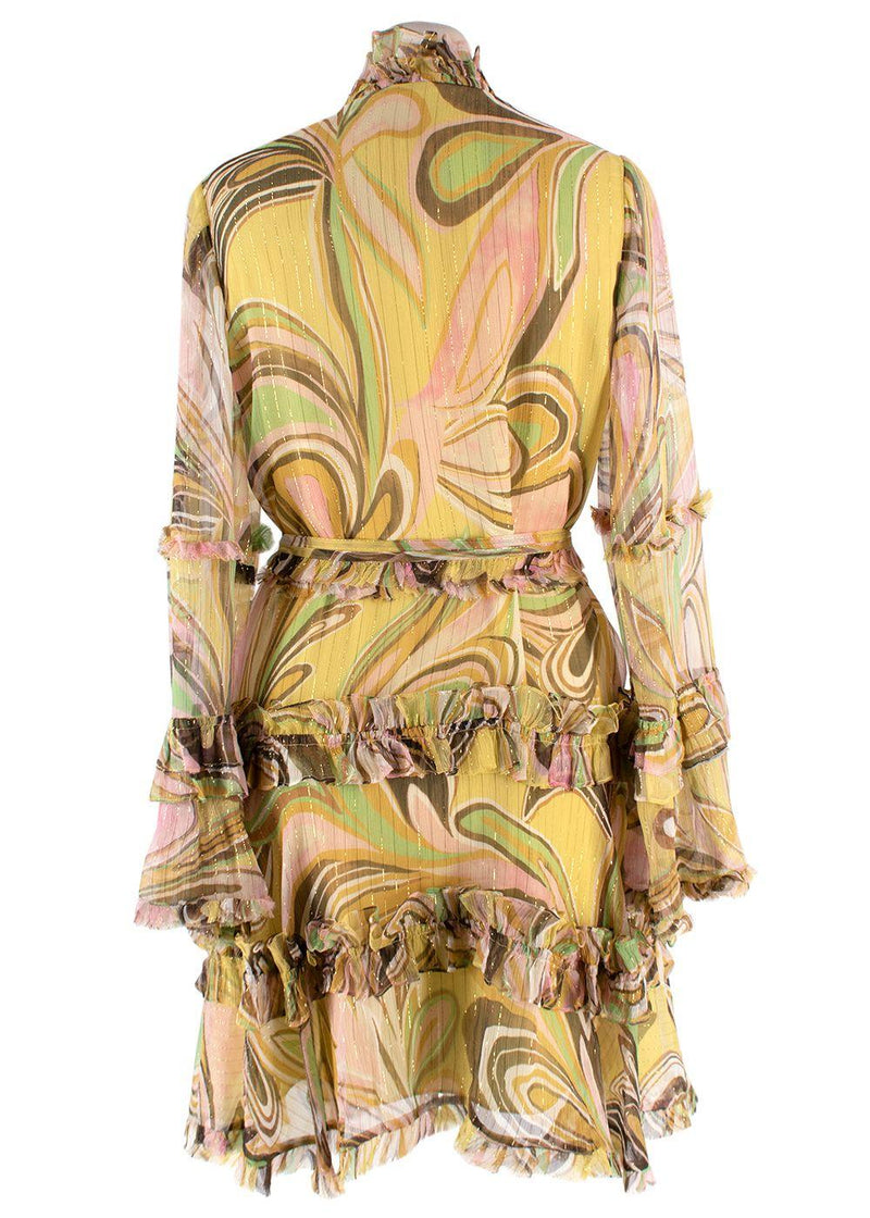 Alexis Golden Ethereal Paris Dress