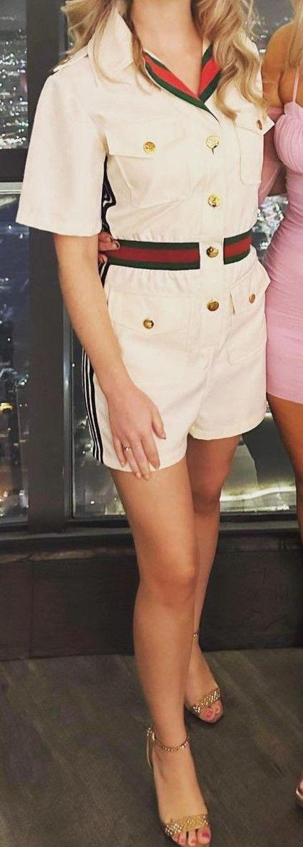 Gucci x Adidas Cream Romper