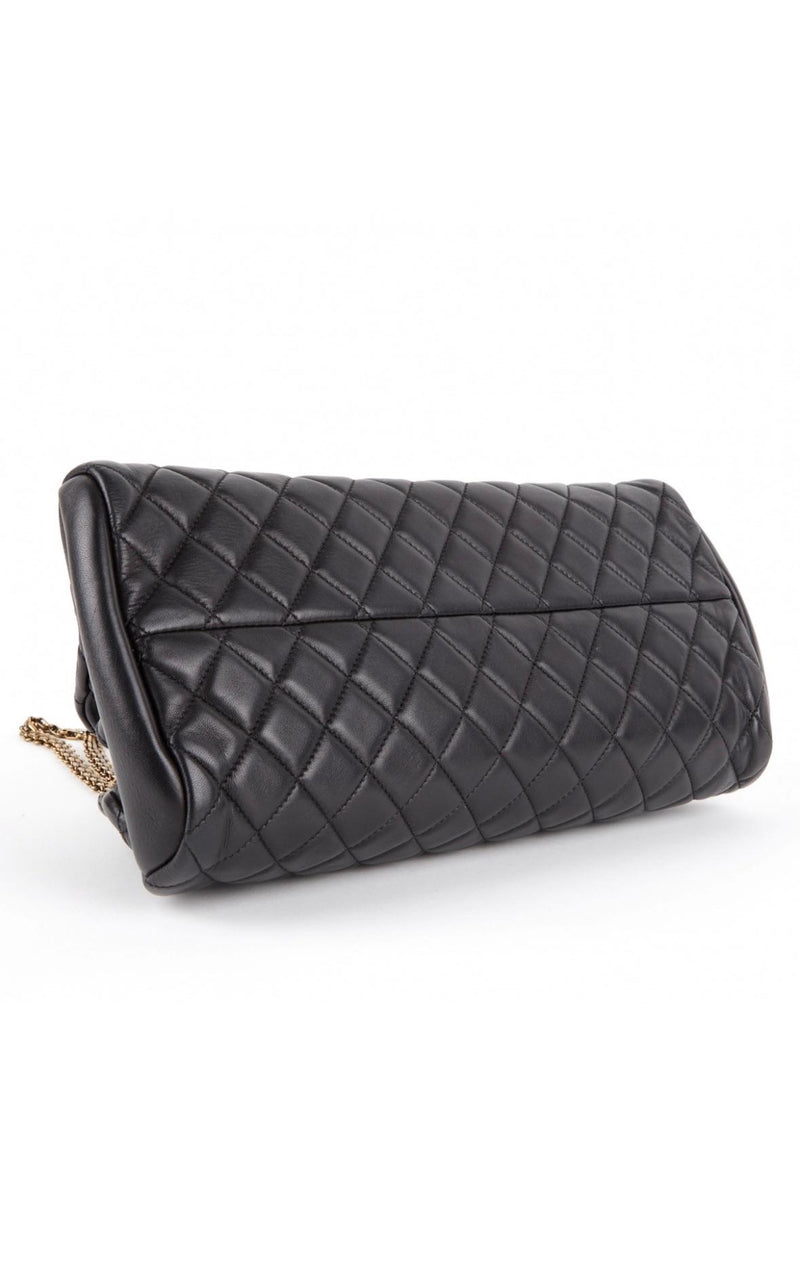 Chanel Black Mademoiselle Bowling Bag
