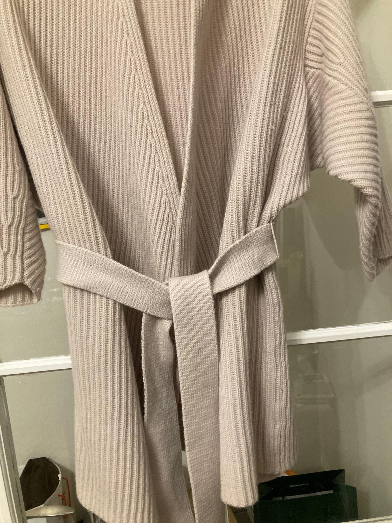Cashmere & Wool Belted Cardigan