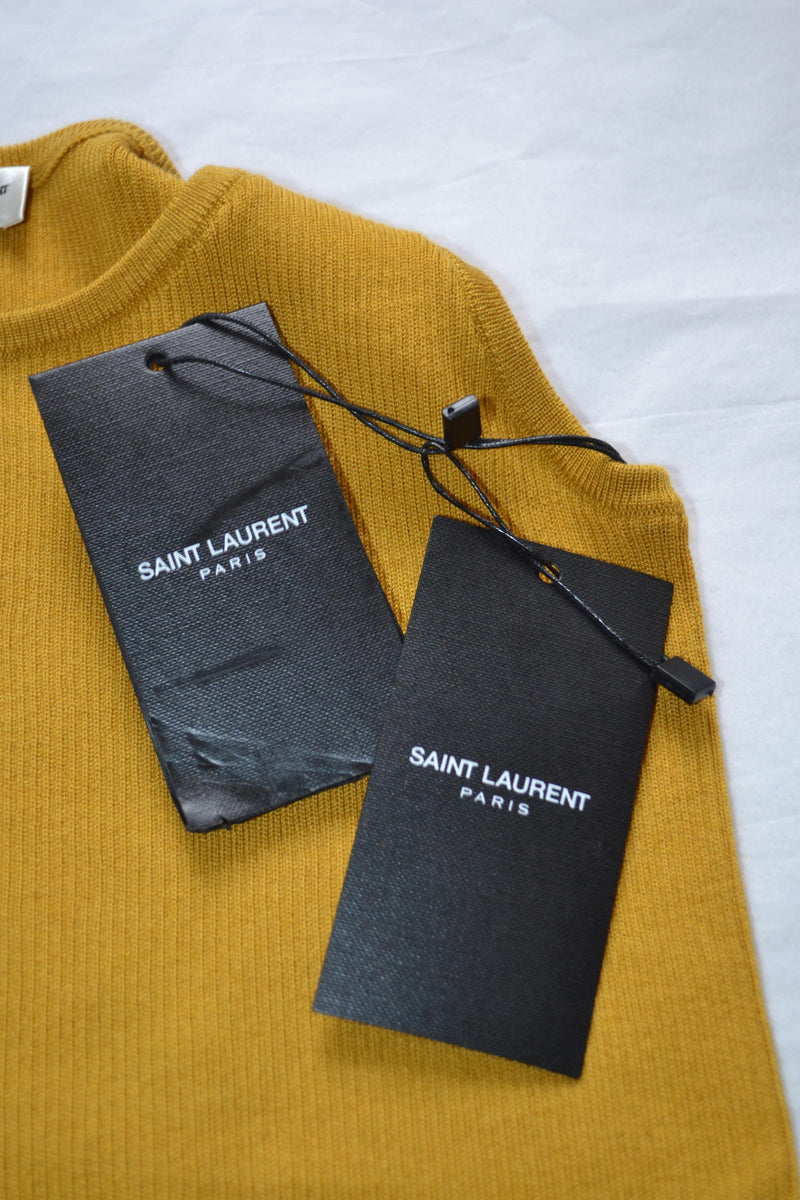 Saint Laurent Saffron Yellow Bodysuit