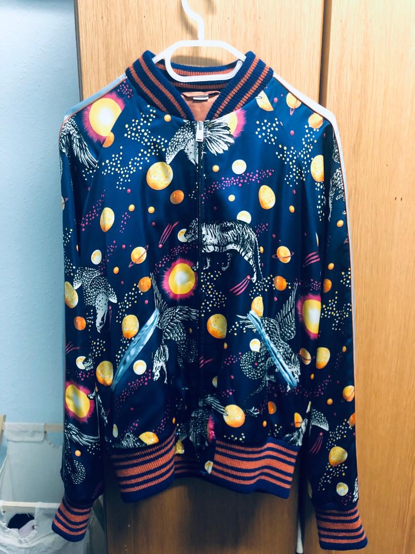 Gucci Space Animals print bomber jacket