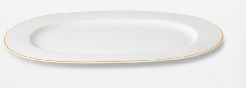 Villeroy & Boch Château Septfontaines Bone-Porcelain Oval Plate, 41.5cm
