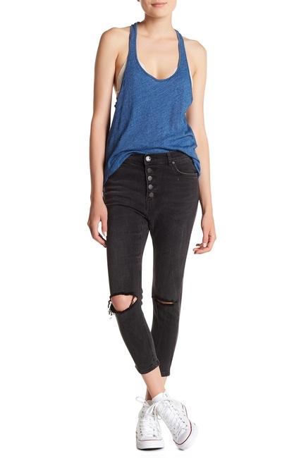 One Teaspoon Distressed Skinny Jeans