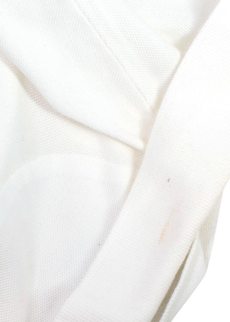 Valentino White Logo Polo T-Shirt