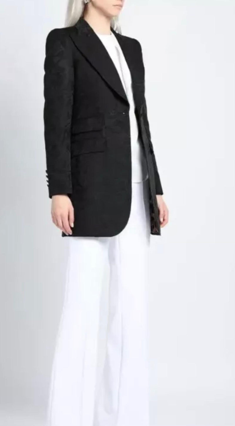 Dolce & Gabbana Black Single Breasted Blazer