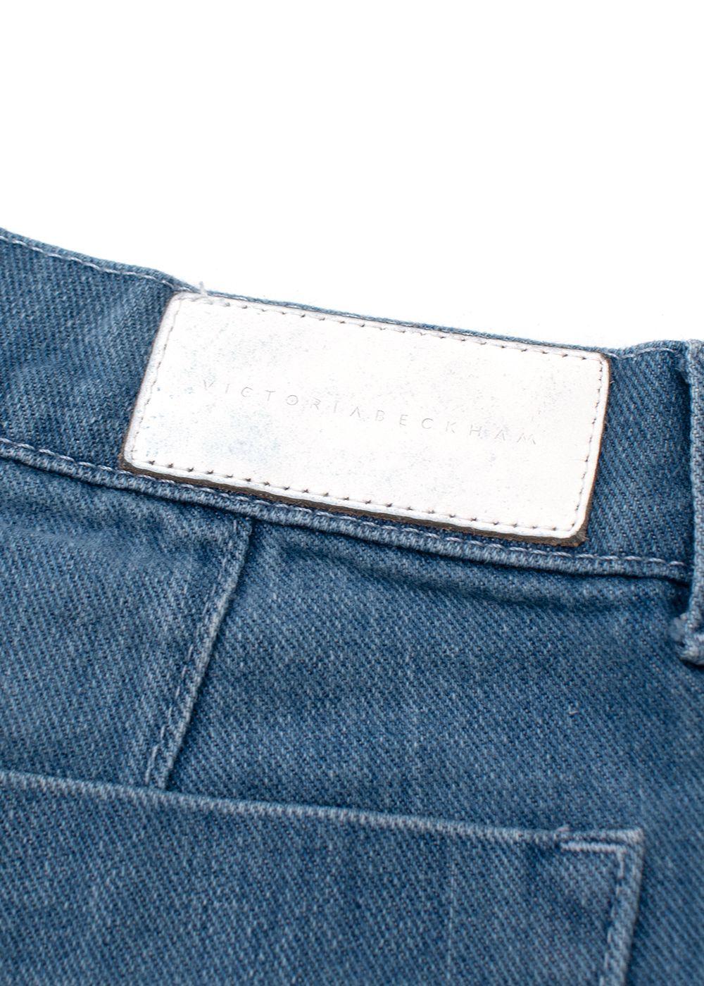 Victoria Beckham High Waisted Wide Leg Jeans