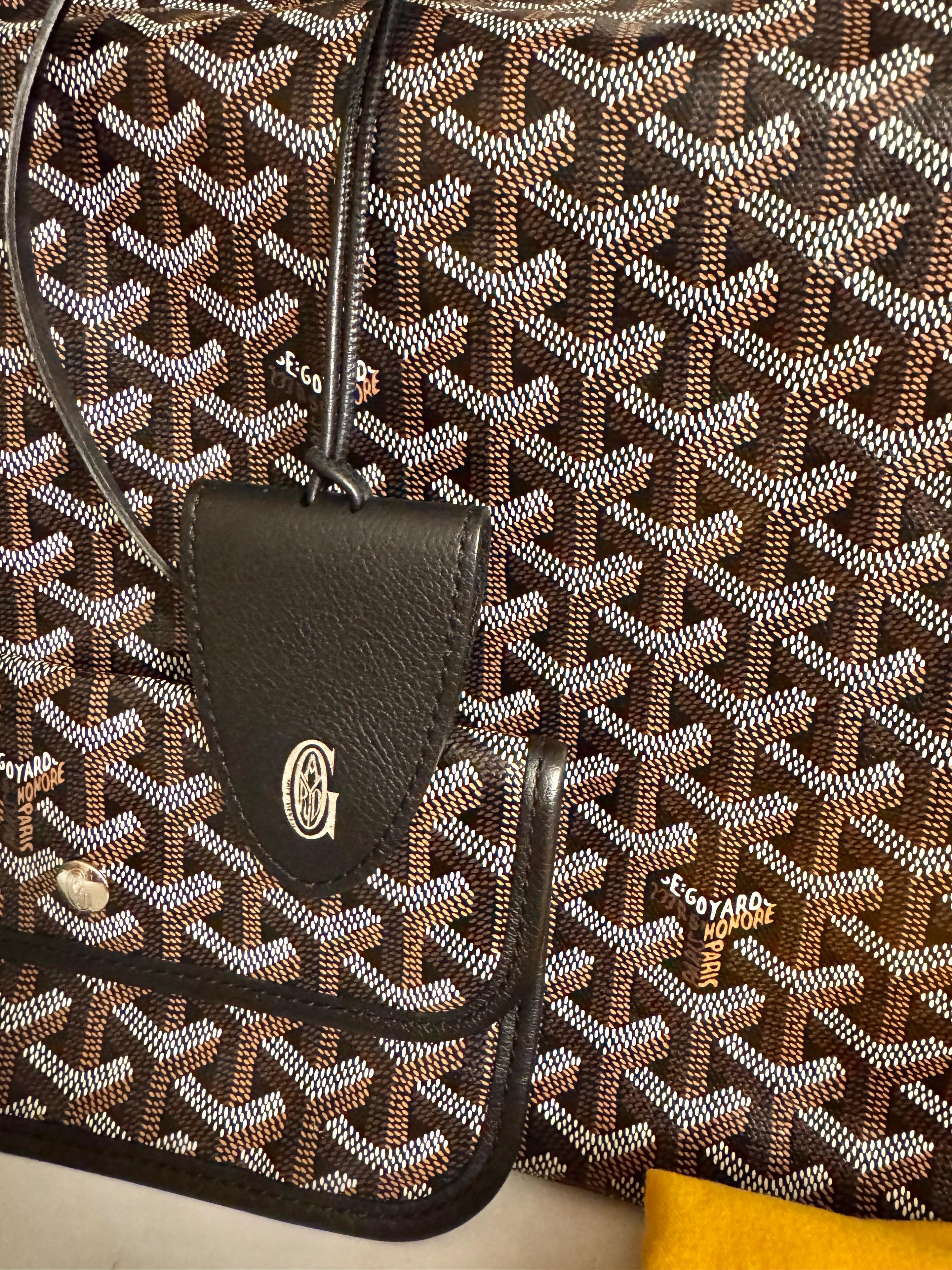 Coated Canvas Brown St Louis GM Tote Bag