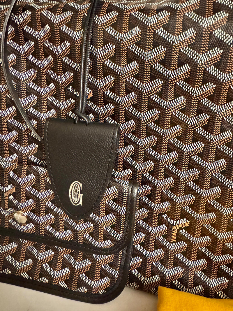 Coated Canvas Brown St Louis GM Tote Bag