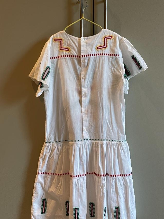 Stella McCartney Kids 12Y White Embroidered Dress