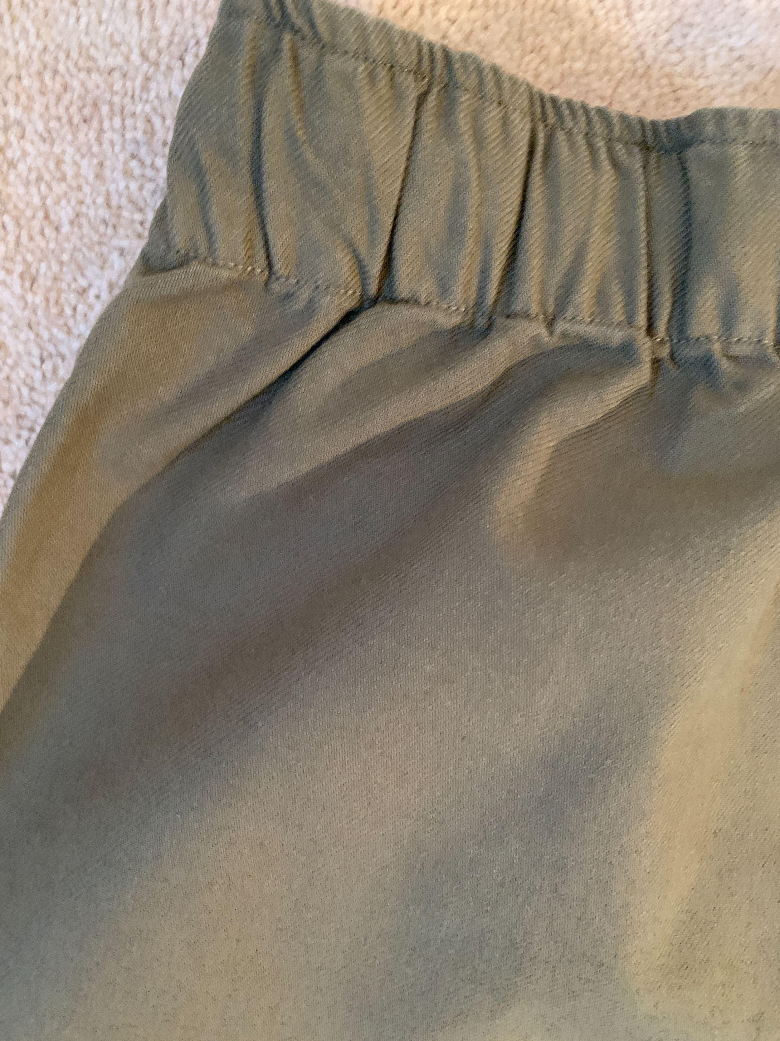MHL Khaki Straight Leg Trousers
