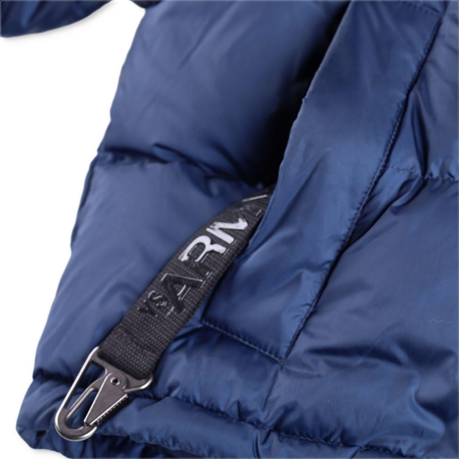Yves Salomon Short Down Jacket With Fluffy Fox Trim