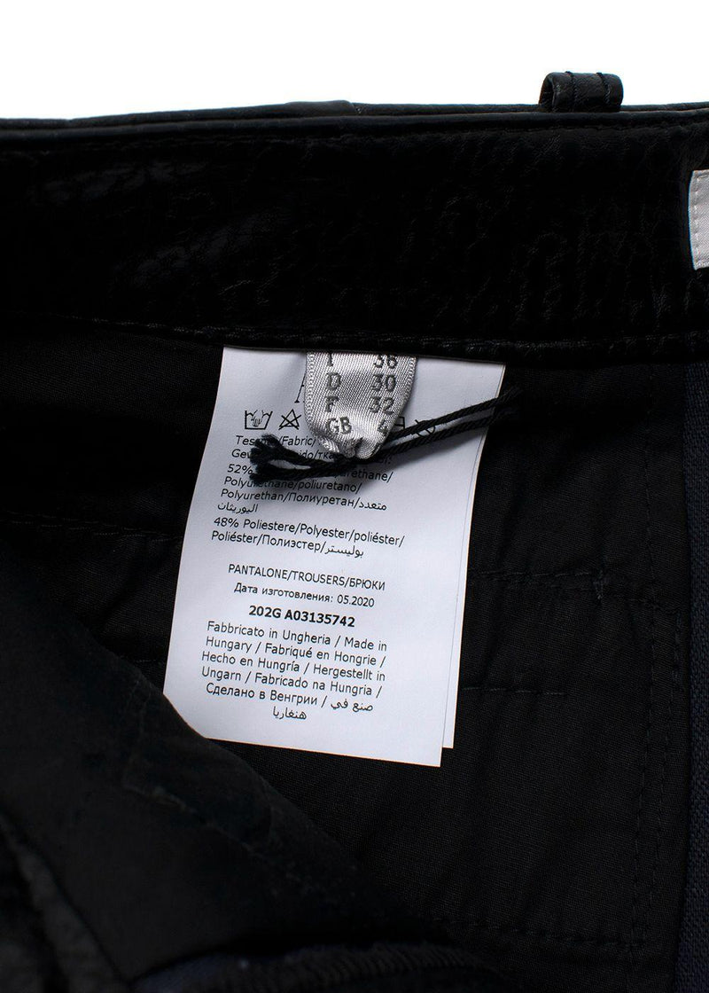 Philosophy Di Lorenzo Serafini Faux Leather Shorts