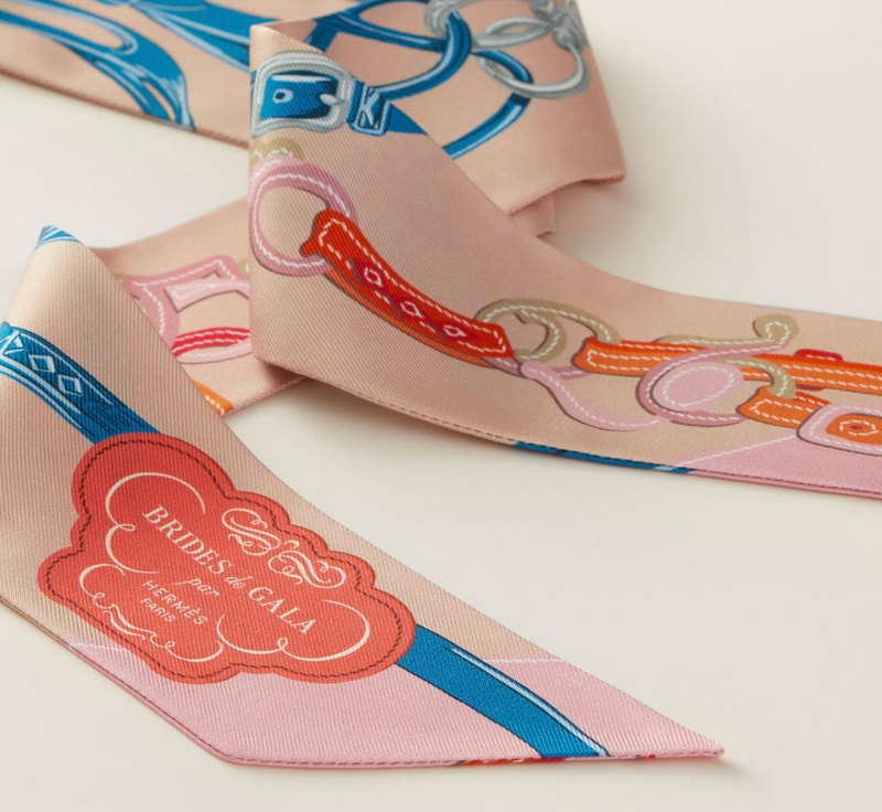 Hermes Multi Silk Twilly