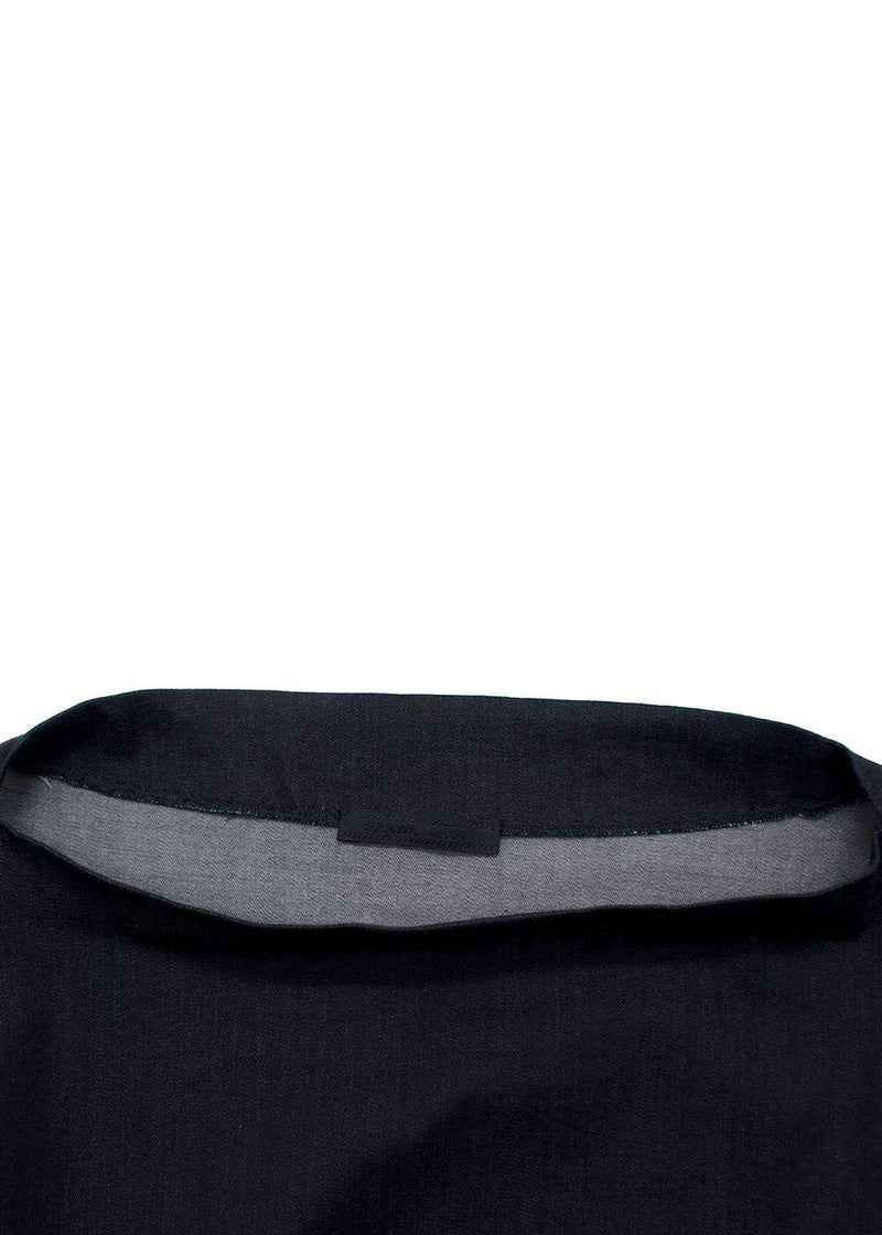 Prada Indigo Long Sleeve Top
