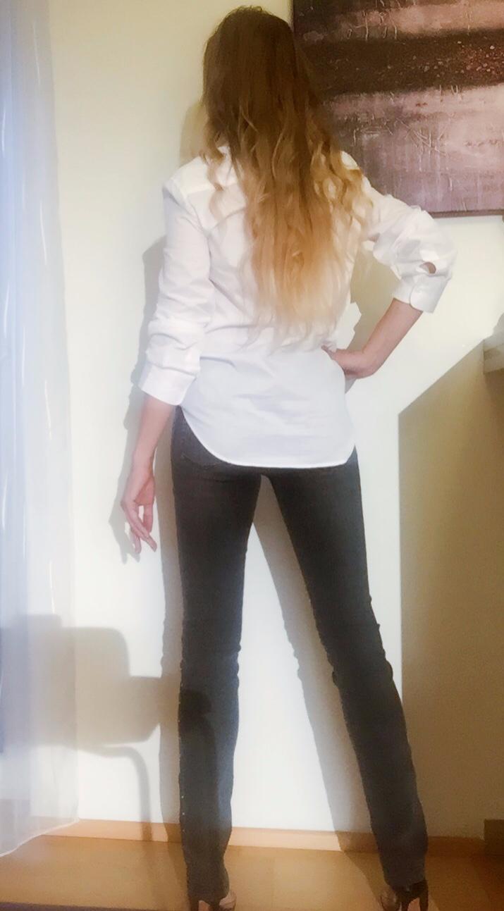Blumarine Crystal skinny jeans