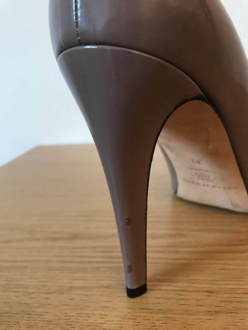 Brian Atwood patent leather pumps