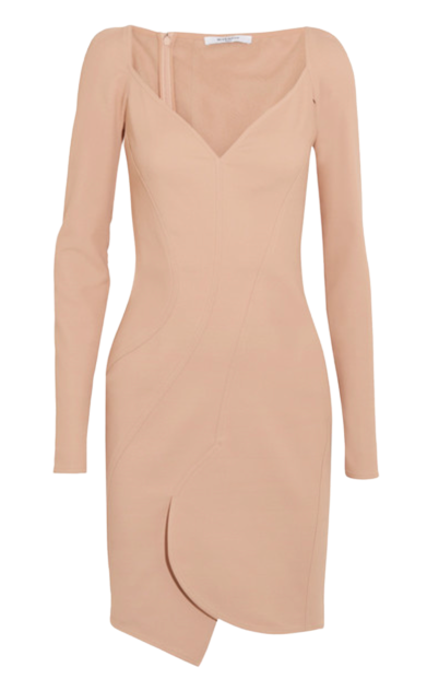 Givenchy Nude Asymmetric Mini Dress