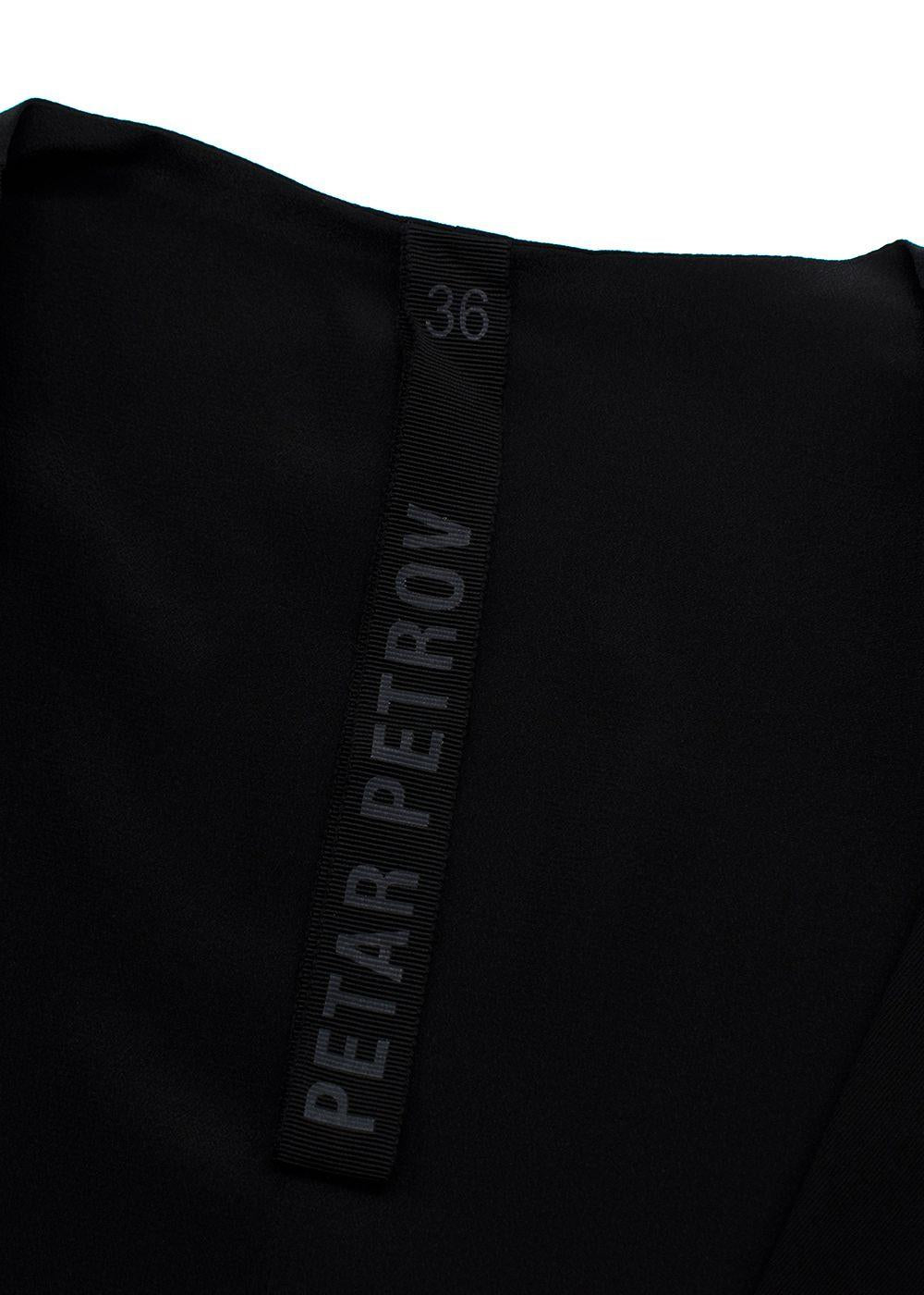 Petar Petrov Black Wyck Wool-Blend Waistcoat · HEWI
