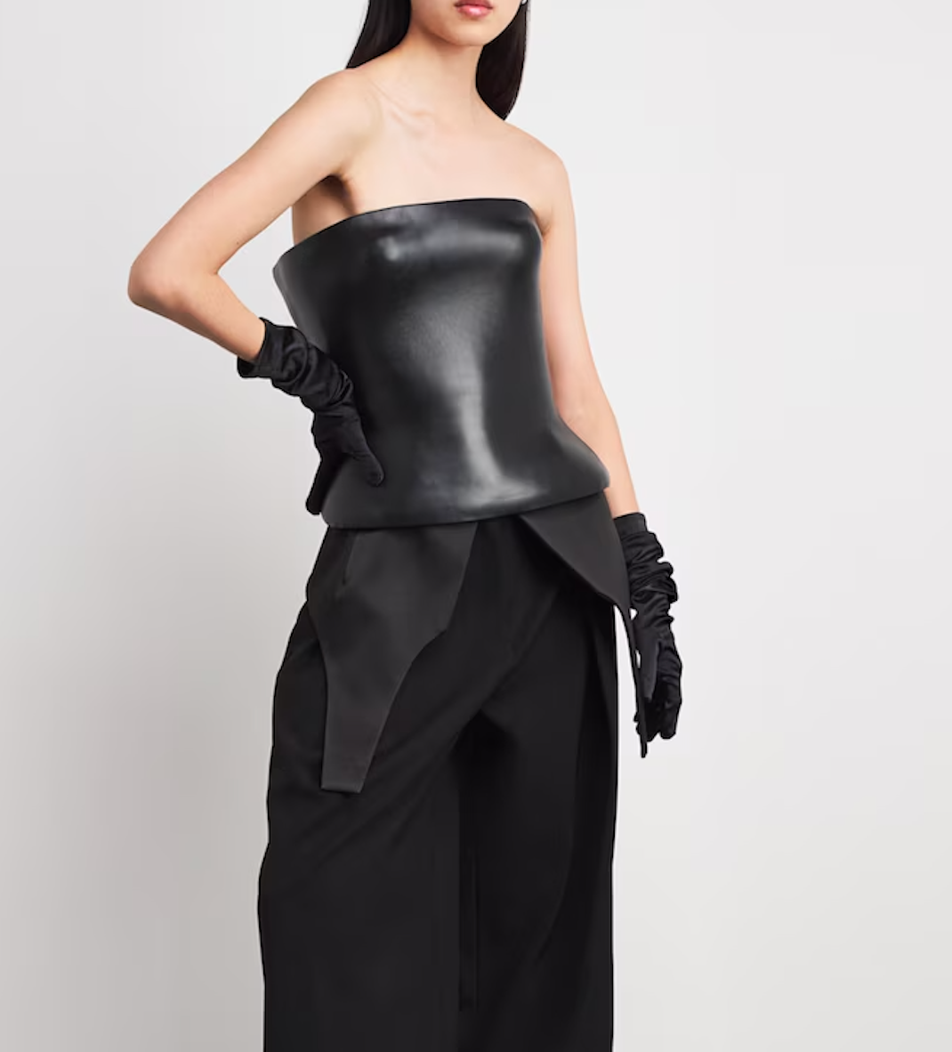 Jean Paul Gaultier Leather Moulded Corset