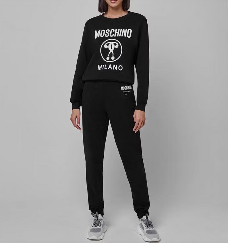 Moschino Couture Black Joggers