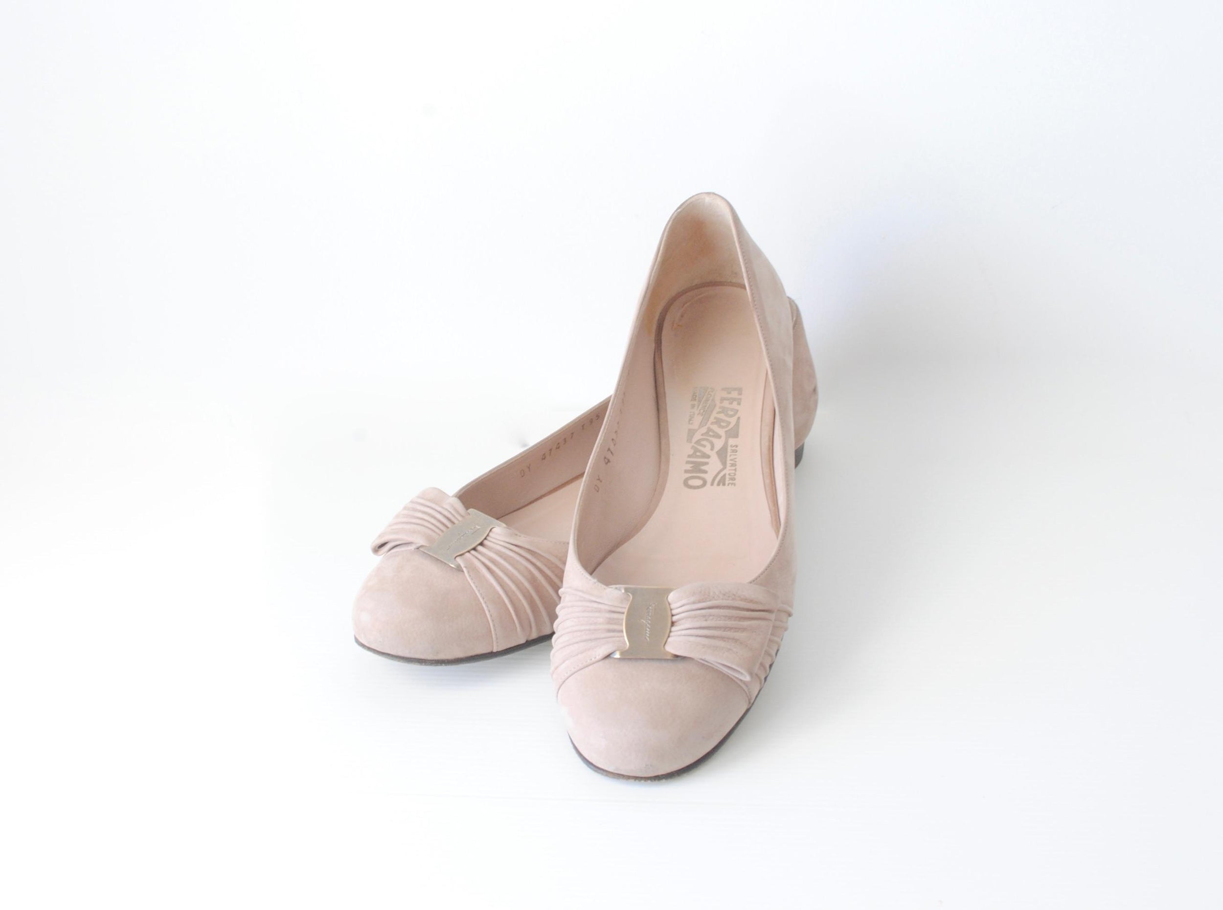 Suede Ballerinas