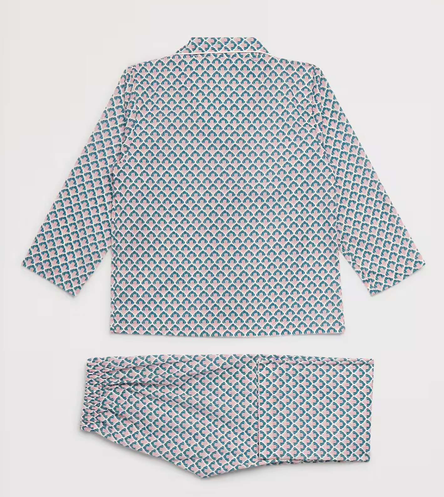 Derek Rose Kids Printed Ledbury Pyjama Set (3-12 Years)
