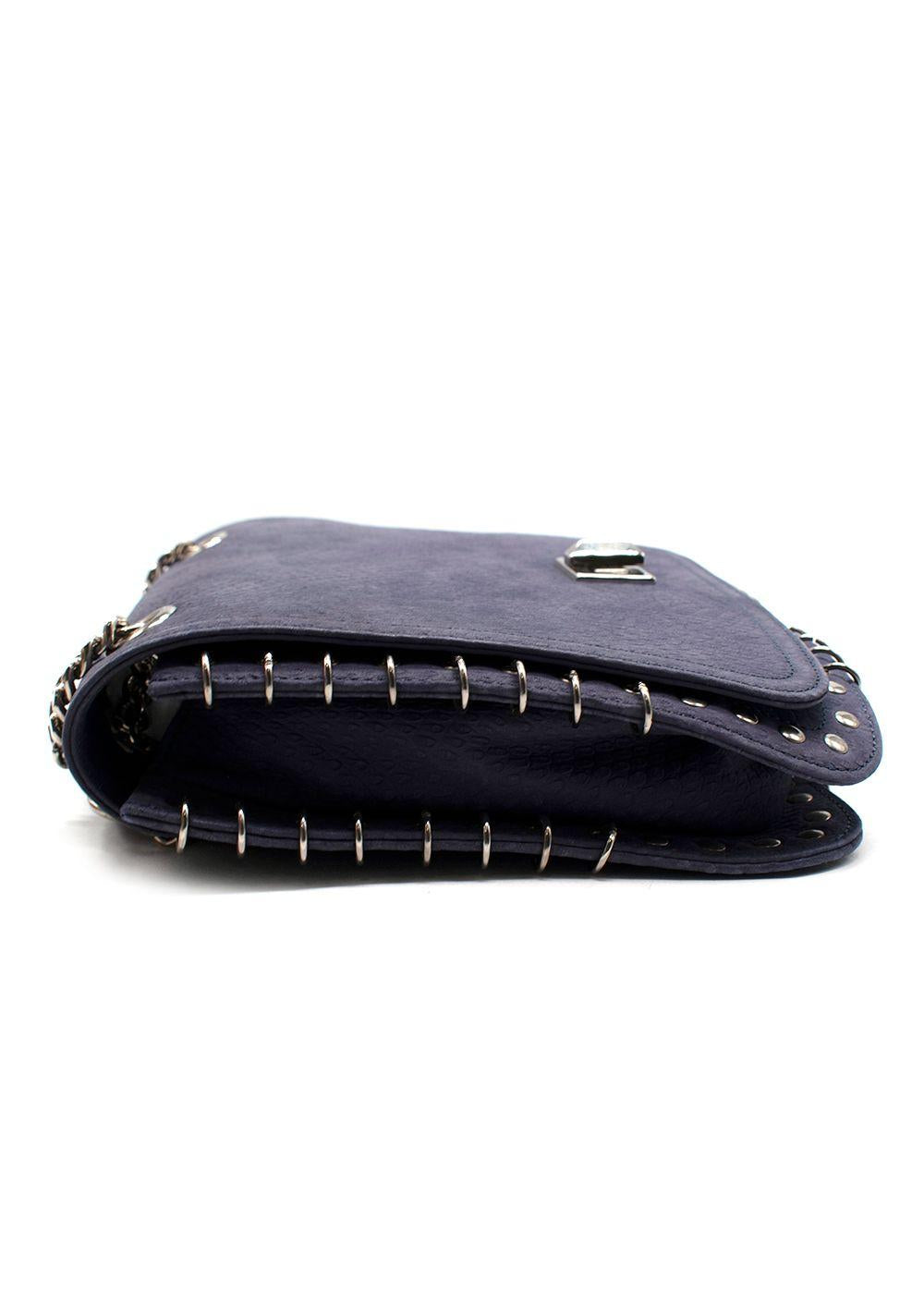 Emilio Pucci Navy Blue Shoulder Bag