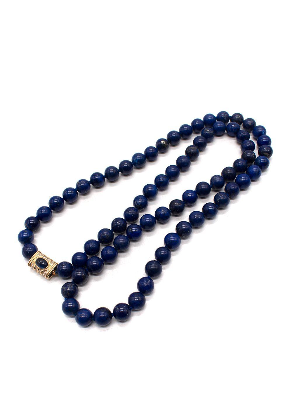 Bespoke Fine Quality Blue Agate Beaded Necklace
