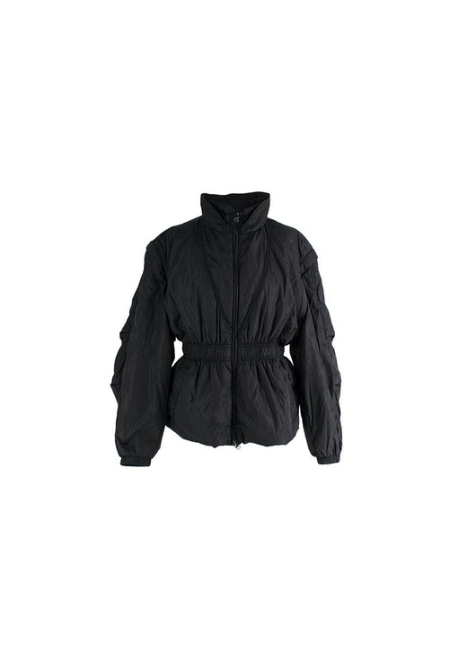 Etoile black recycle polyamide Dastya windbreaker