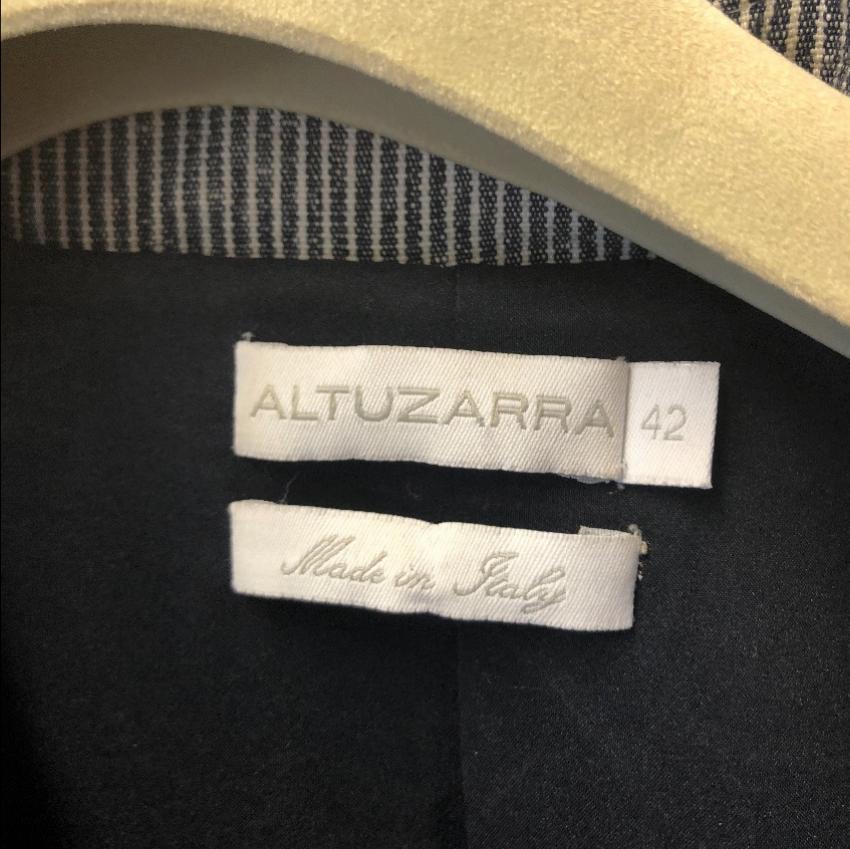 Altuzarra Blue & White Striped Jacket