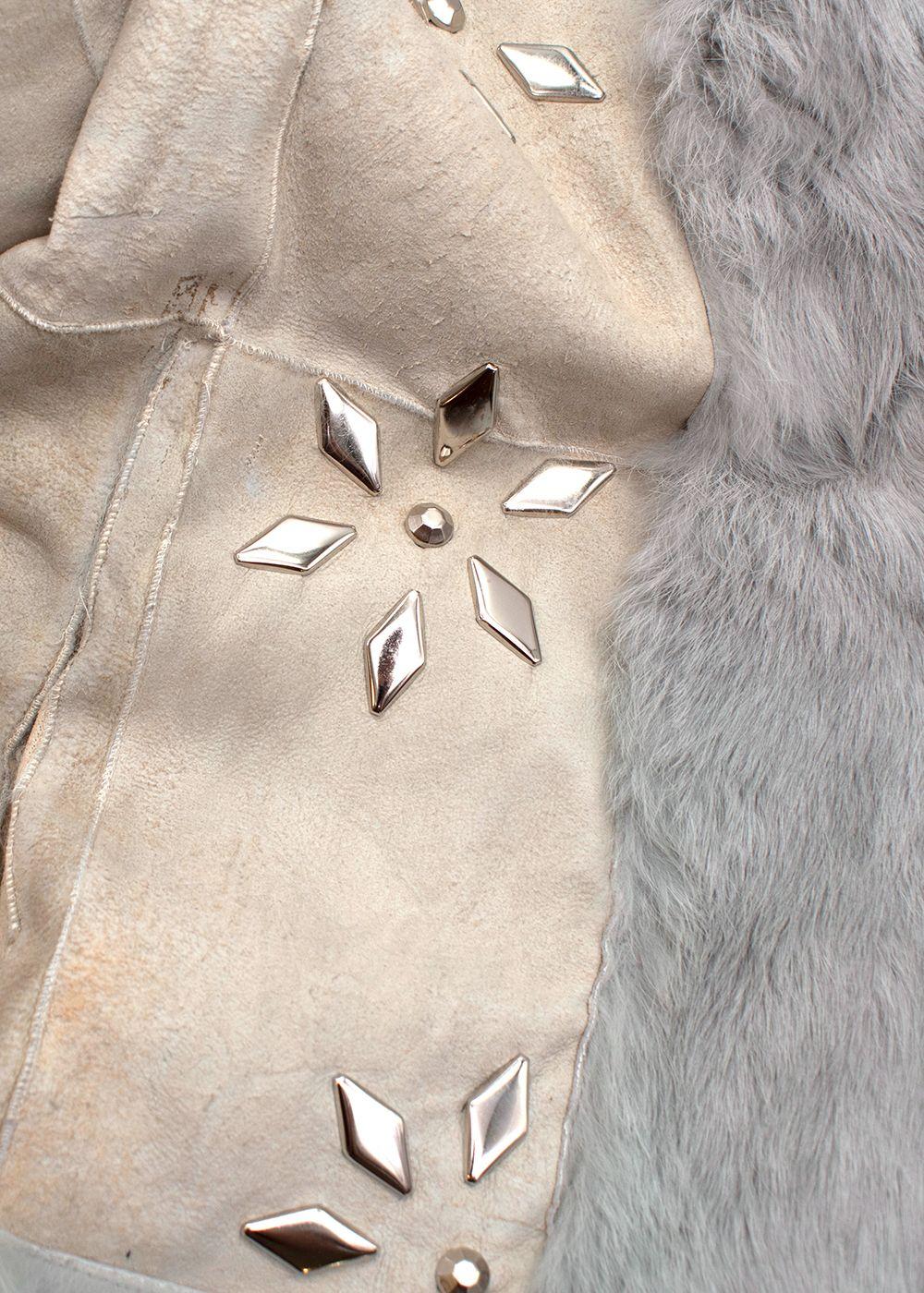 Vintage Fur Lined Embellished Penny Lane Coat