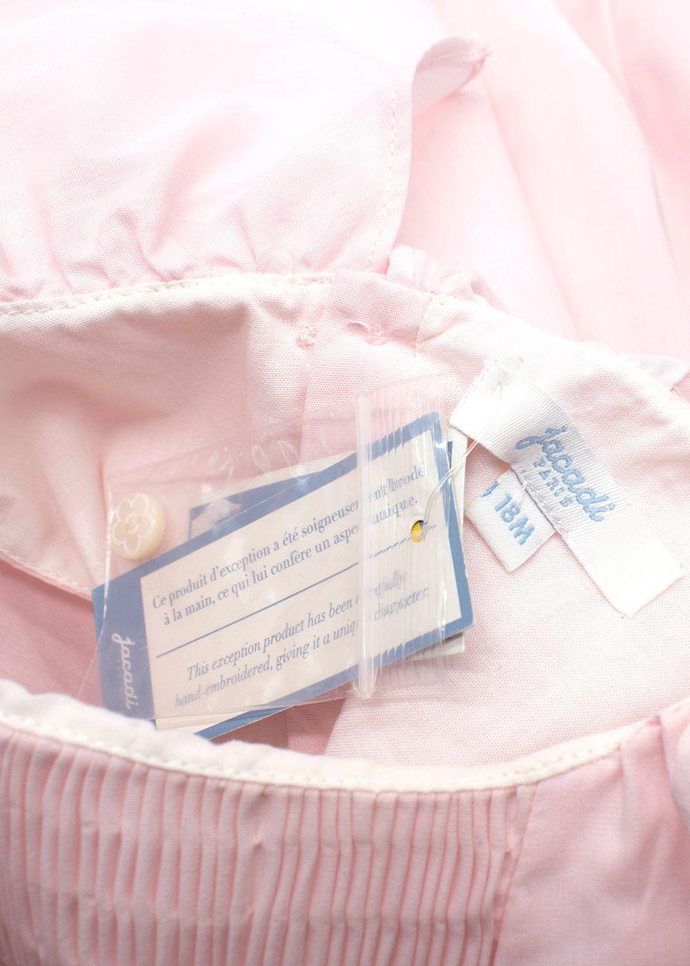 Jacadi Paris Kids Pink Dress with Bloomer