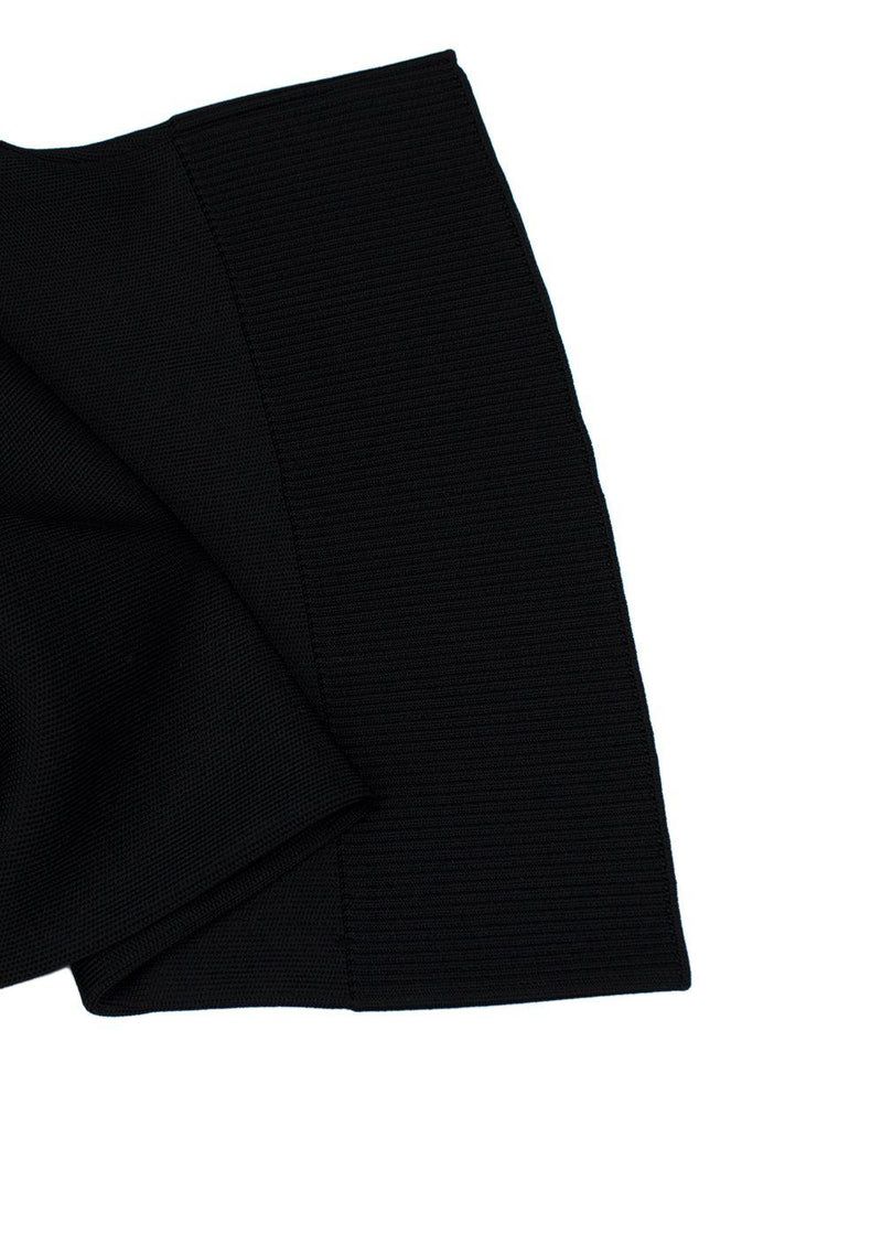 Loewe Black Cut-out Arm Long Sleeve Top