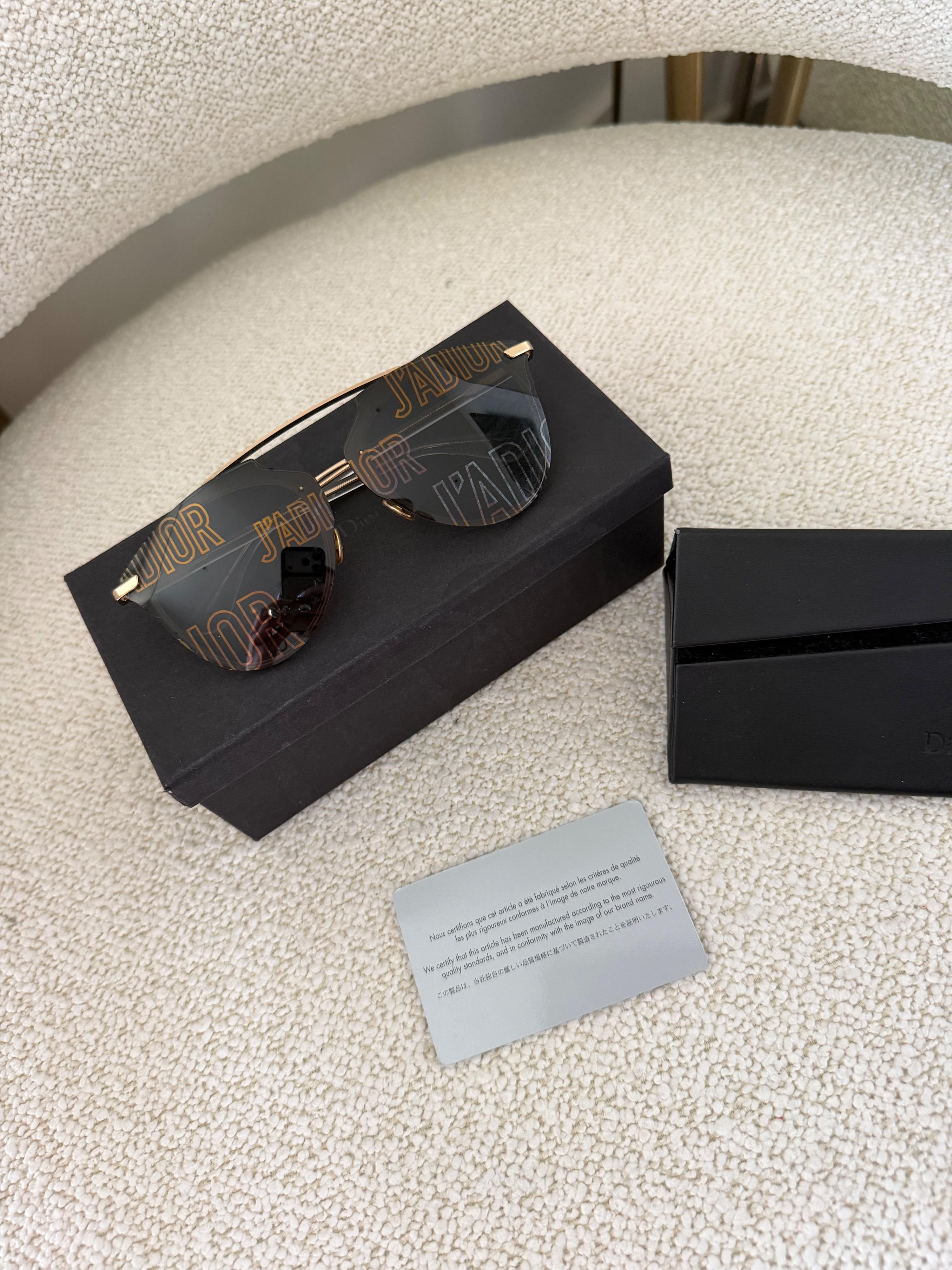 Dior J'Adior Black Sunglasses