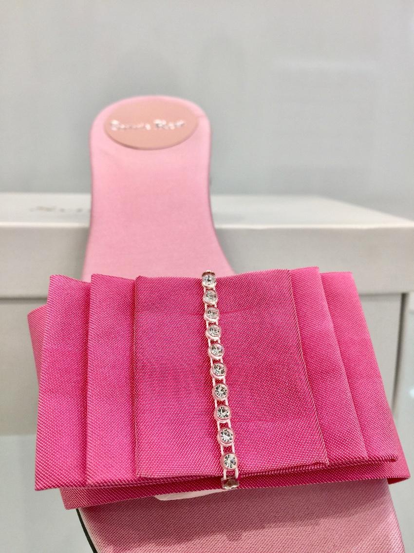 Sylvie Rost Paris Rose Pink Slides