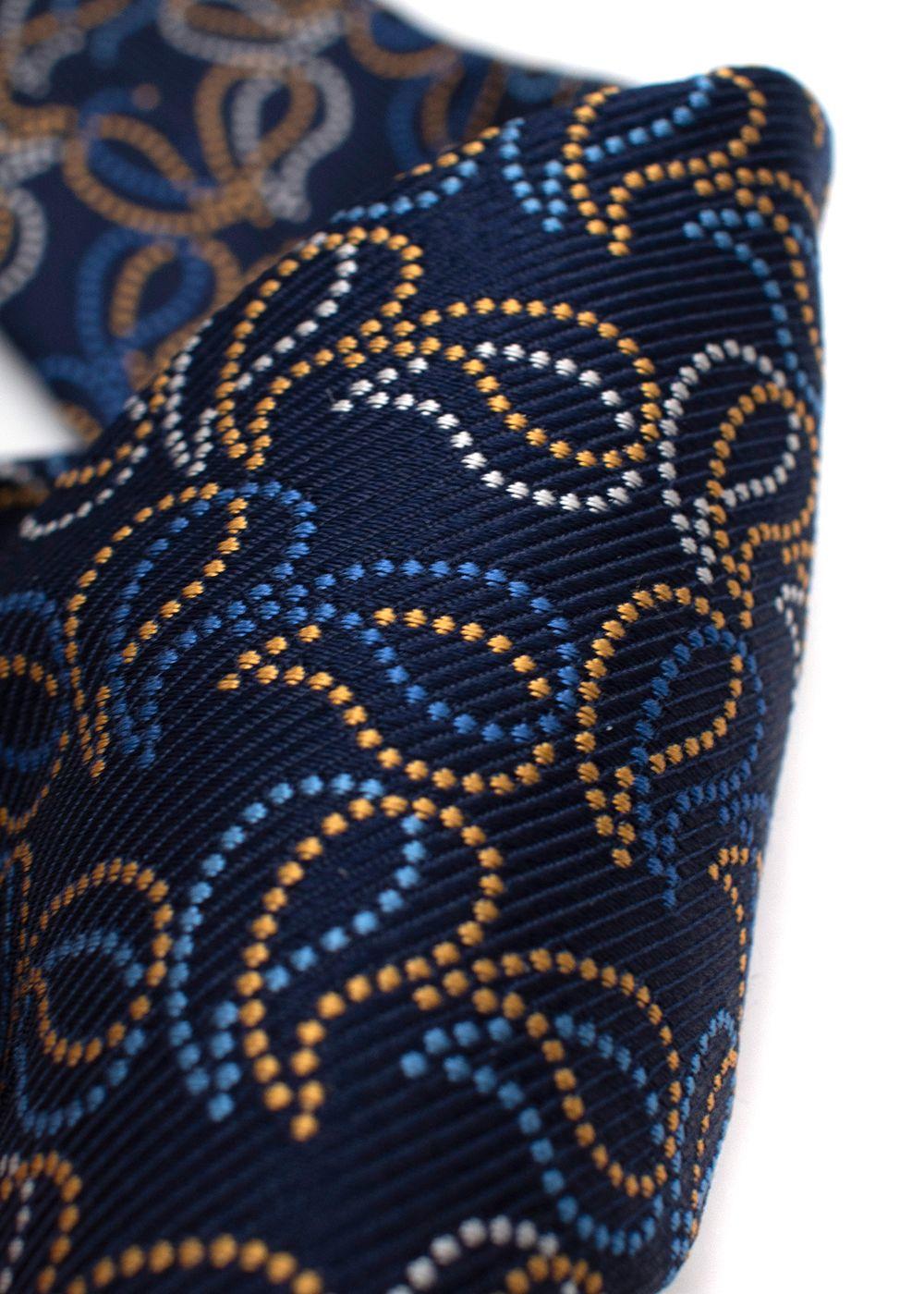 Turnbull Asser Blue Loose Paisley Tie