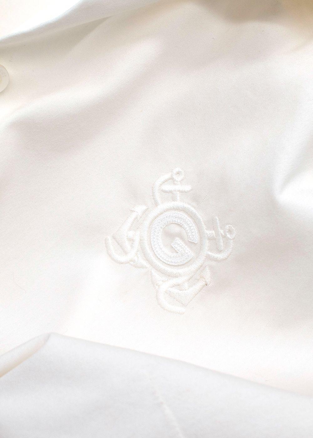 Gucci White Short Sleeve Shirt