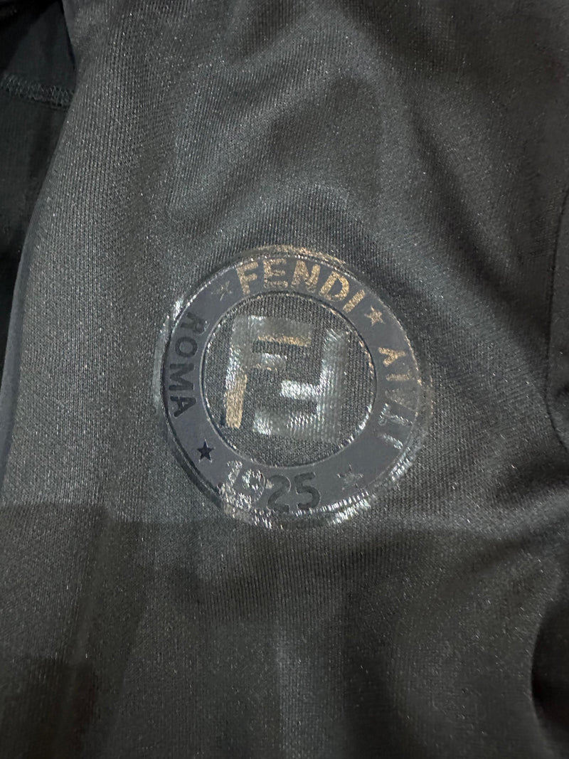 Fendi FF Side-stripe Black Track Jacket & Pants